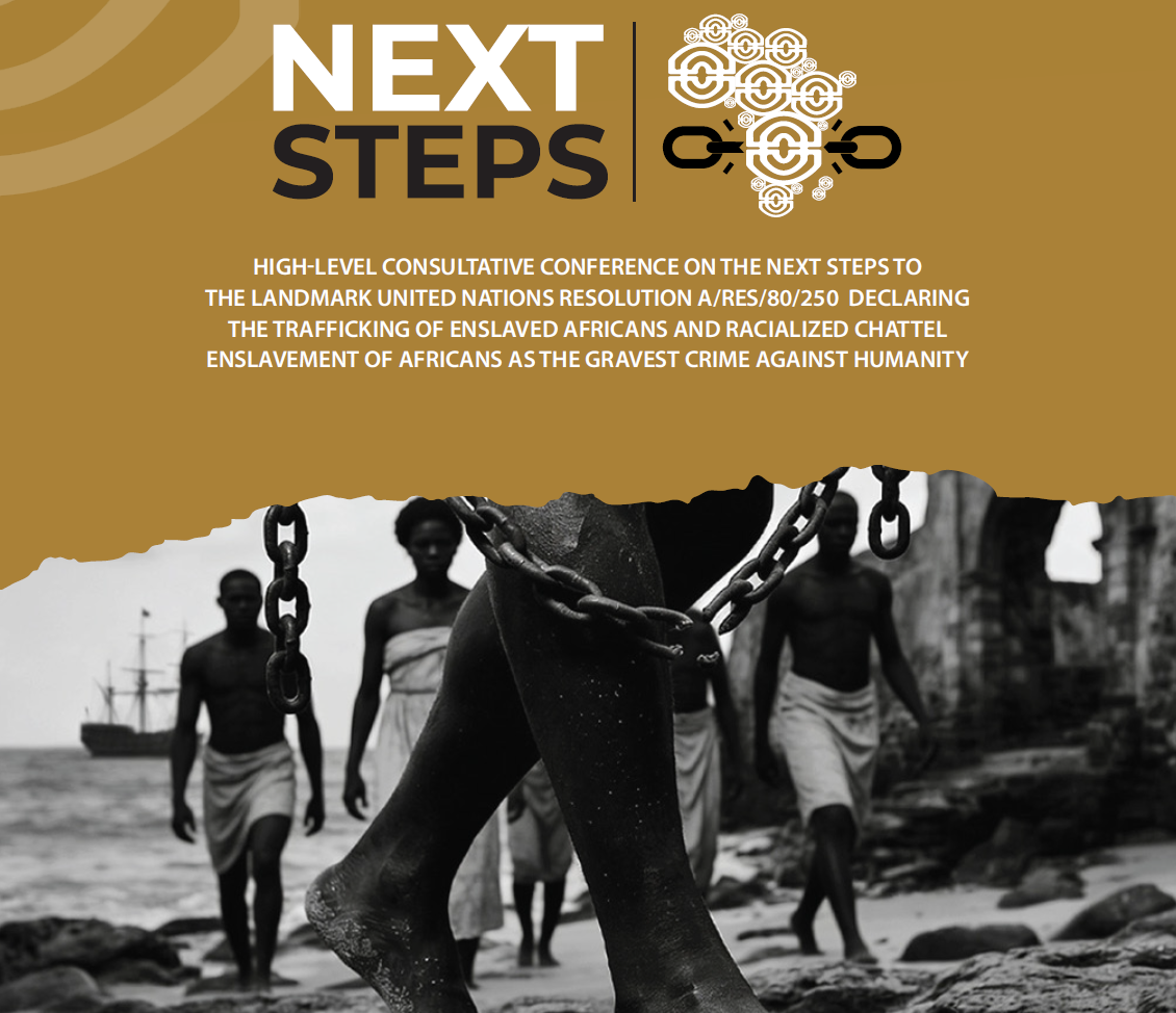 THE ACCRA NEXT STEPS COMMITMENTS ON REPARATORY JUSTICE - 1